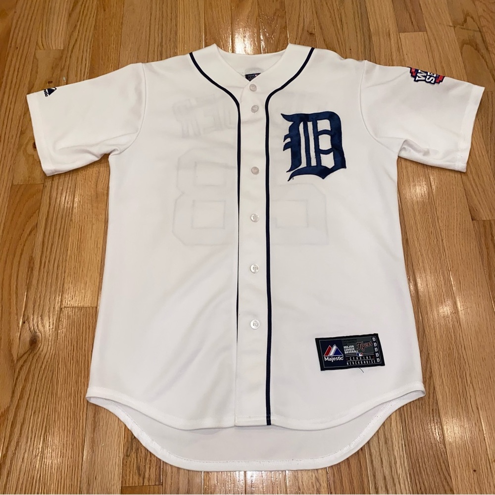 Prince Fielder Detroit Tigers 2012 World Series Jersey Majestic Size Small